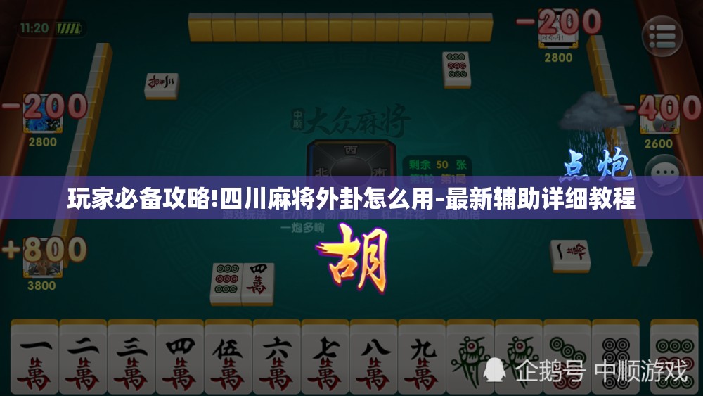 玩家必备攻略!四川麻将外卦怎么用-最新辅助详细教程