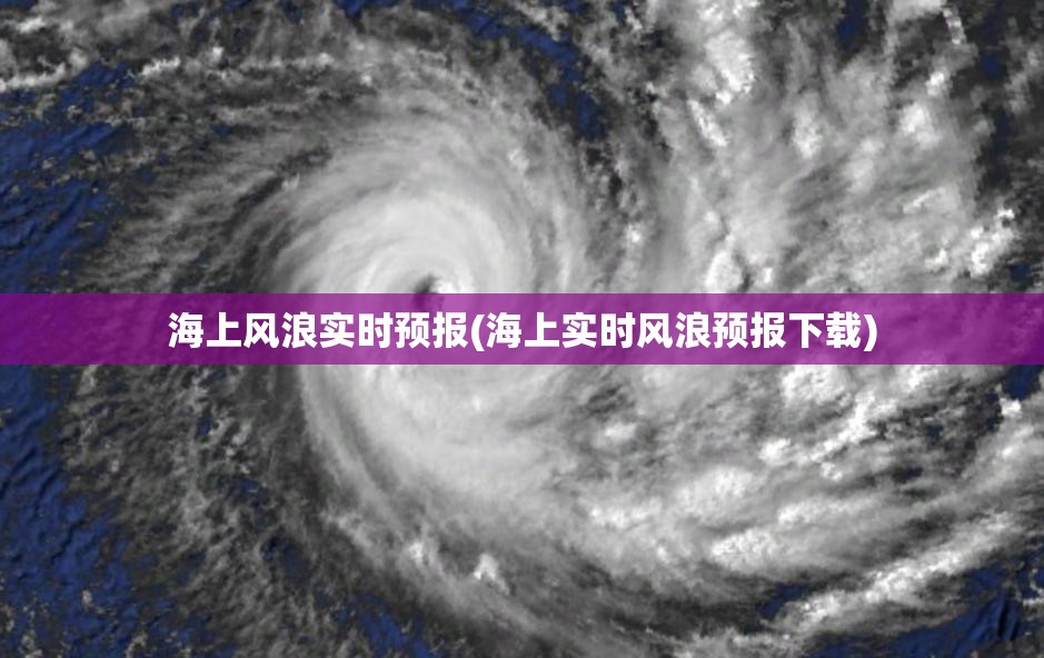 海上风浪实时预报(海上实时风浪预报下载)