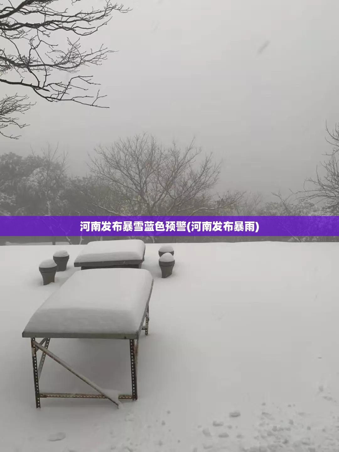 河南发布暴雪蓝色预警(河南发布暴雨) 河南发布暴雪蓝色预警(河南发布暴雨)