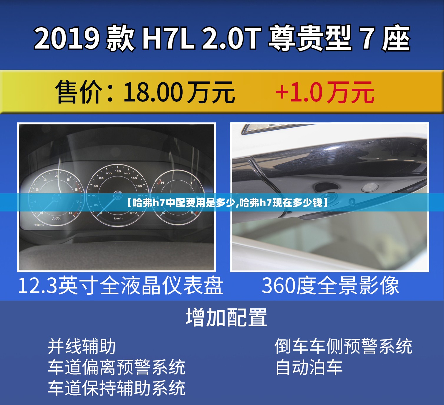 【哈弗h7中配费用是多少,哈弗h7现在多少钱】 【哈弗h7中配费用是多少,哈弗h7现在多少钱】