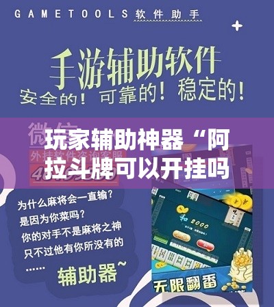 玩家辅助神器“阿拉斗牌可以开挂吗知乎”详细辅助软件教程