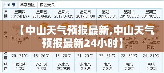 【中山天气预报最新,中山天气预报最新24小时】 【中山天气预报最新,中山天气预报最新24小时】