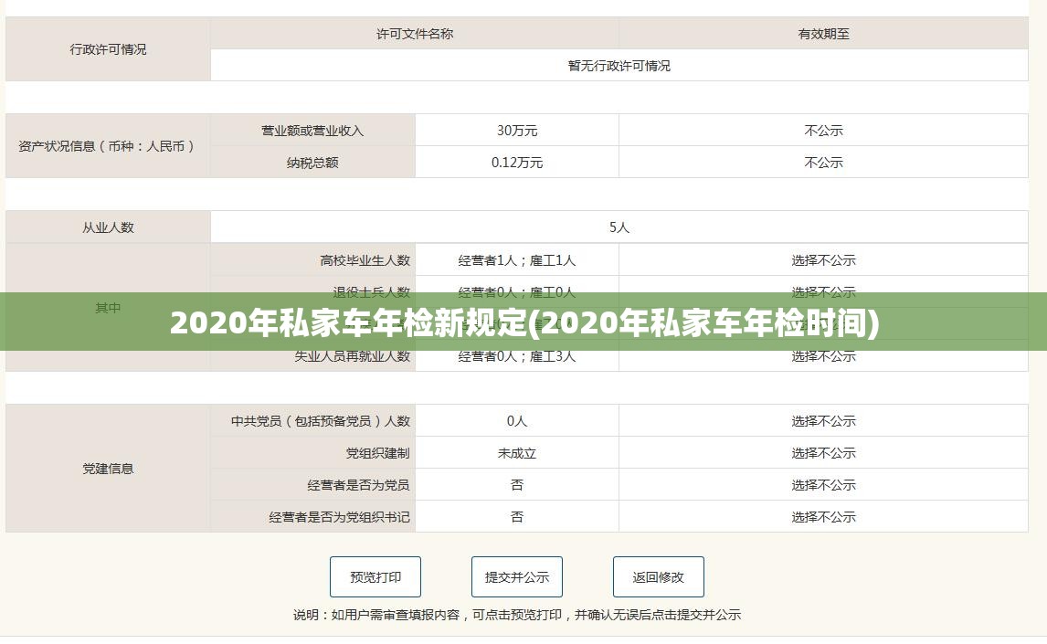 2020年私家车年检新规定(2020年私家车年检时间) 2020年私家车年检新规定(2020年私家车年检时间)