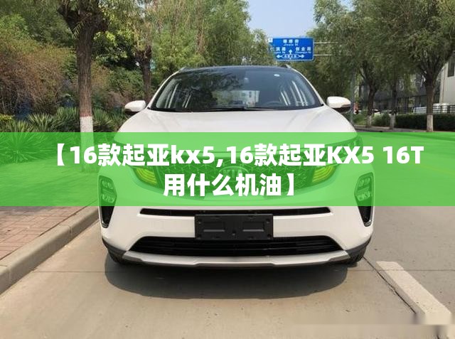 【16款起亚kx5,16款起亚KX5 16T用什么机油】