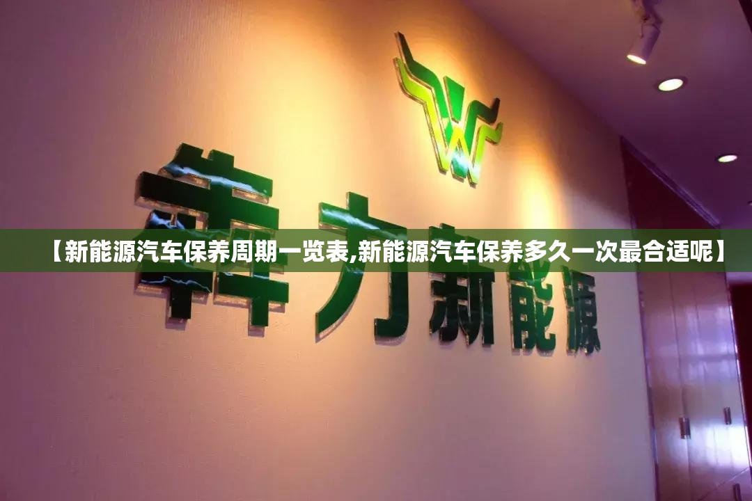 【新能源汽车保养周期一览表,新能源汽车保养多久一次最合适呢】