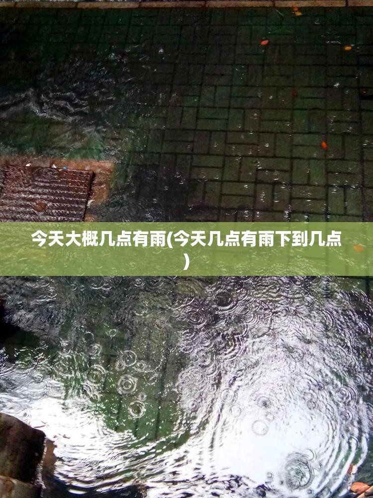 今天大概几点有雨(今天几点有雨下到几点)