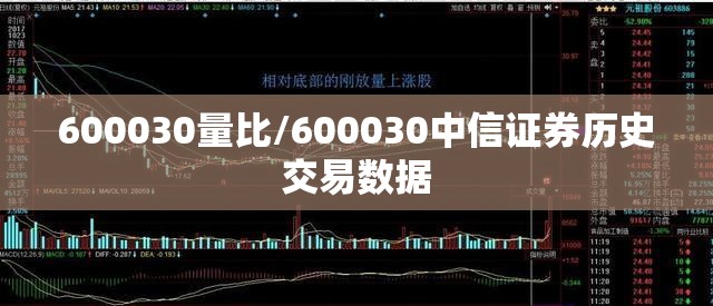 600030量比/600030中信证券历史交易数据 600030量比/600030中信证券历史交易数据