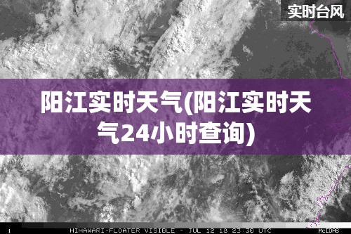 阳江实时天气(阳江实时天气24小时查询)