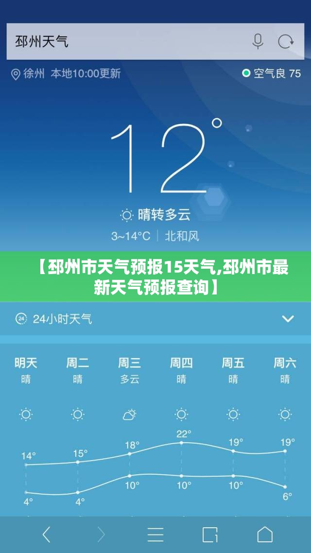 【邳州市天气预报15天气,邳州市最新天气预报查询】