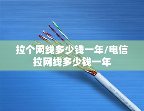 拉个网线多少钱一年/电信拉网线多少钱一年