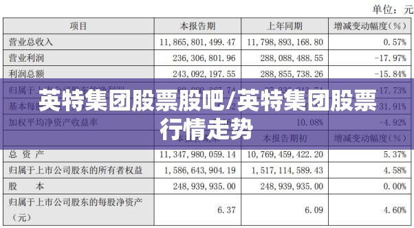 英特集团股票股吧/英特集团股票行情走势