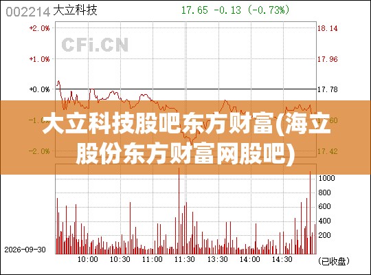 大立科技股吧东方财富(海立股份东方财富网股吧) 大立科技股吧东方财富(海立股份东方财富网股吧)