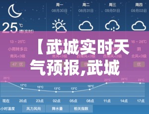 【武城实时天气预报,武城十天天气预报】