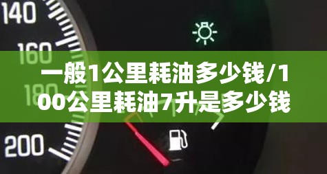 一般1公里耗油多少钱/100公里耗油7升是多少钱