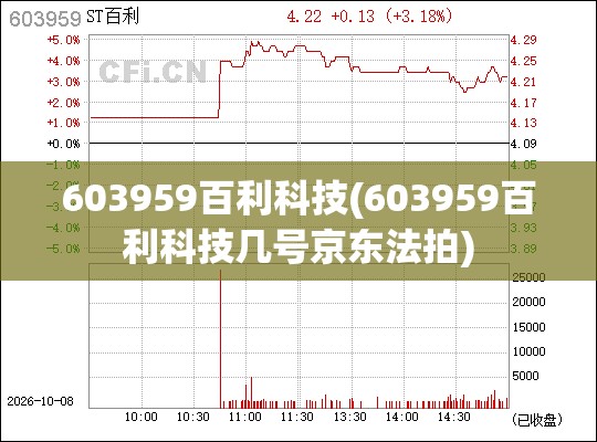603959百利科技(603959百利科技几号京东法拍)