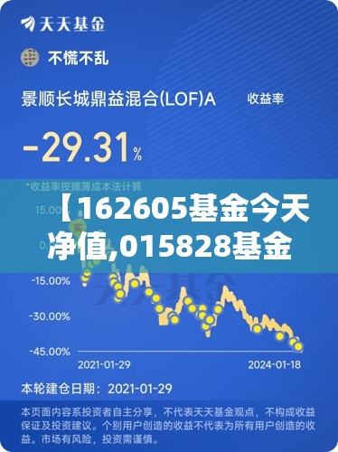 【162605基金今天净值,015828基金今日净值估算】