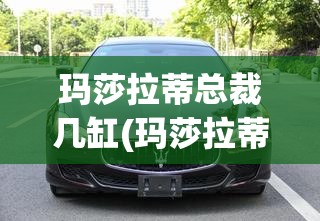 玛莎拉蒂总裁几缸(玛莎拉蒂总裁几缸车)