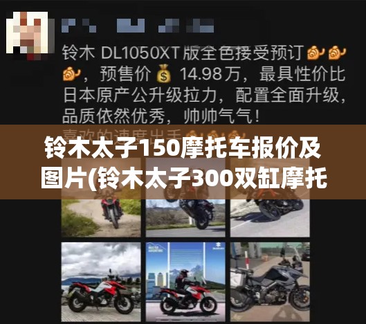 铃木太子150摩托车报价及图片(铃木太子300双缸摩托车图片及费用)