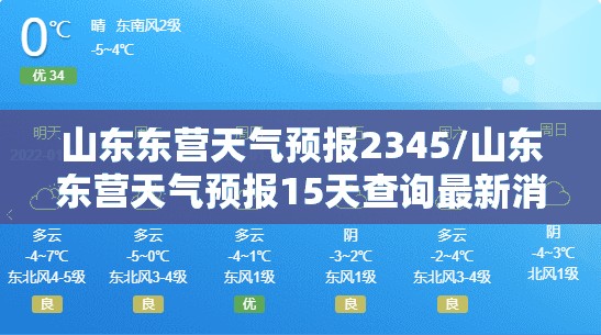 山东东营天气预报2345/山东东营天气预报15天查询最新消息视频