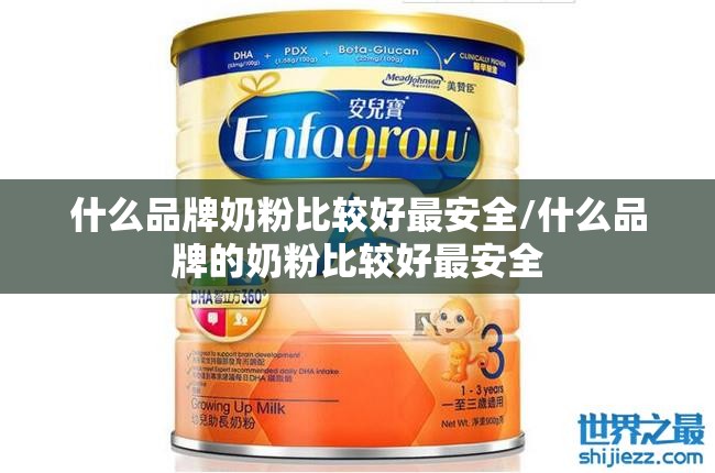什么品牌奶粉比较好最安全/什么品牌的奶粉比较好最安全