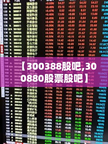 【300388股吧,300880股票股吧】