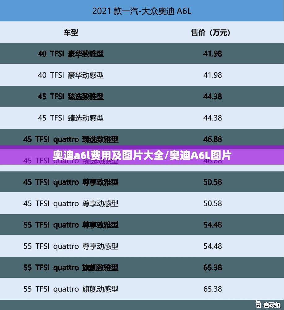 奥迪a6l费用及图片大全/奥迪A6L图片