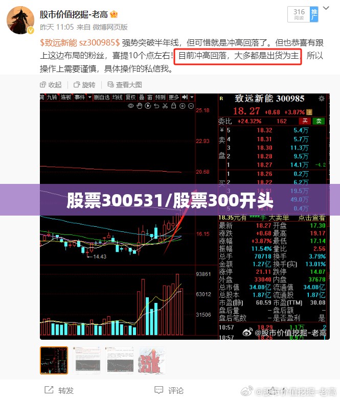 股票300531/股票300开头