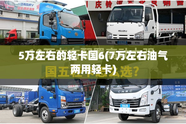 5万左右的轻卡国6(7万左右油气两用轻卡) 5万左右的轻卡国6(7万左右油气两用轻卡)