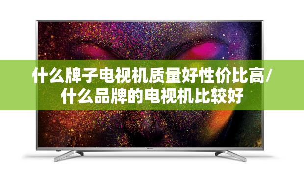 什么牌子电视机质量好性价比高/什么品牌的电视机比较好