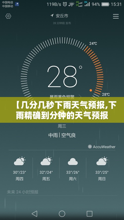 【几分几秒下雨天气预报,下雨精确到分钟的天气预报准吗为什么】 【几分几秒下雨天气预报,下雨精确到分钟的天气预报准吗为什么】
