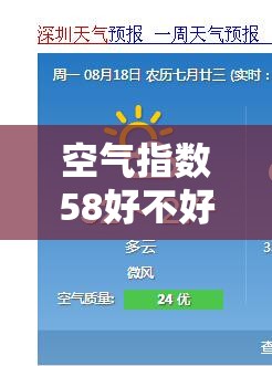 空气指数58好不好/空气指数大好还是小好