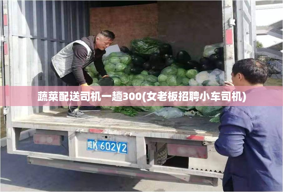 蔬菜配送司机一趟300(女老板招聘小车司机)