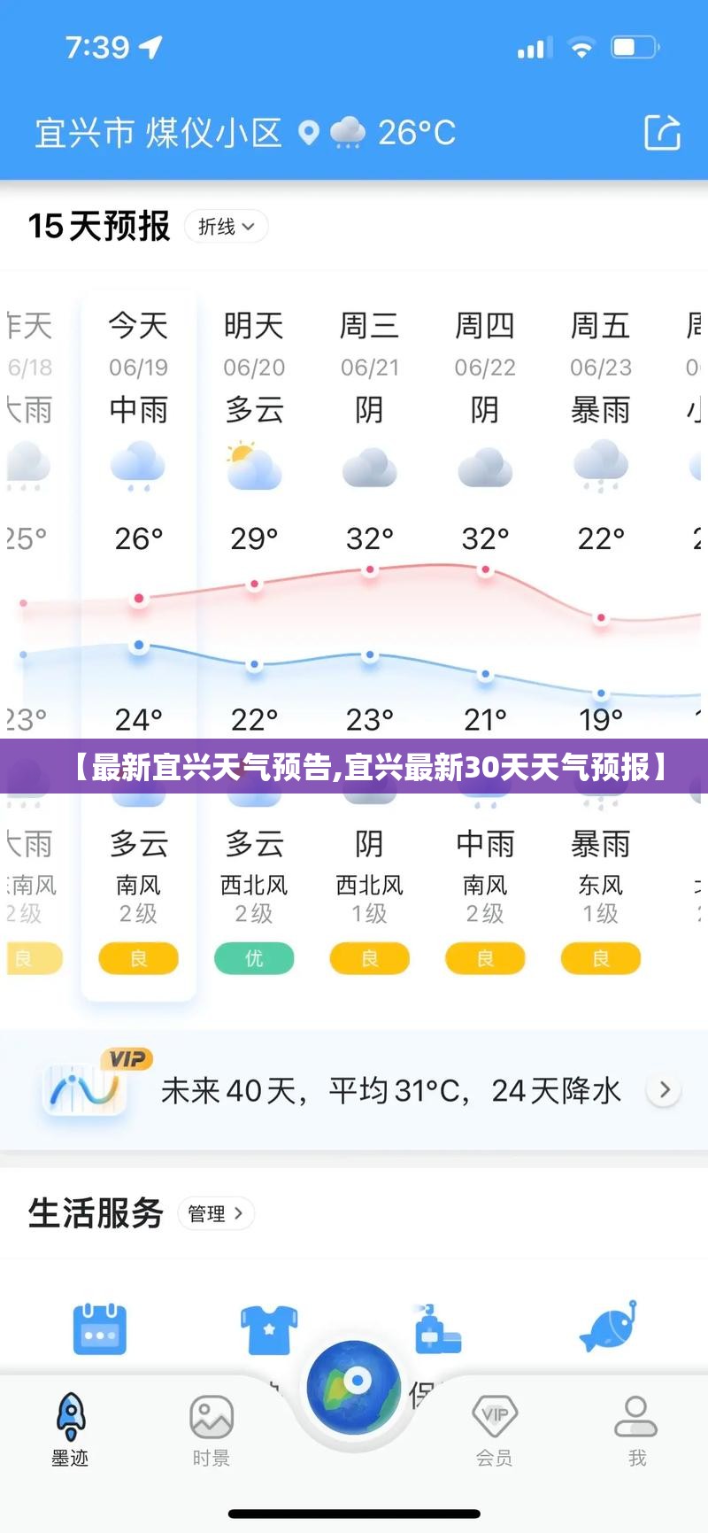 【最新宜兴天气预告,宜兴最新30天天气预报】