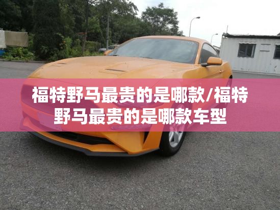 福特野马最贵的是哪款/福特野马最贵的是哪款车型 福特野马最贵的是哪款/福特野马最贵的是哪款车型