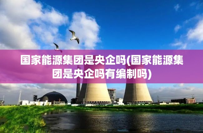 国家能源集团是央企吗(国家能源集团是央企吗有编制吗) 国家能源集团是央企吗(国家能源集团是央企吗有编制吗)