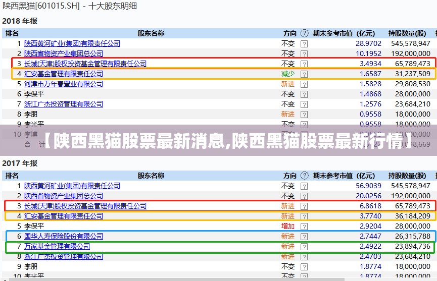 【陕西黑猫股票最新消息,陕西黑猫股票最新行情】