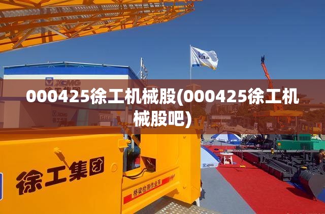 000425徐工机械股(000425徐工机械股吧)