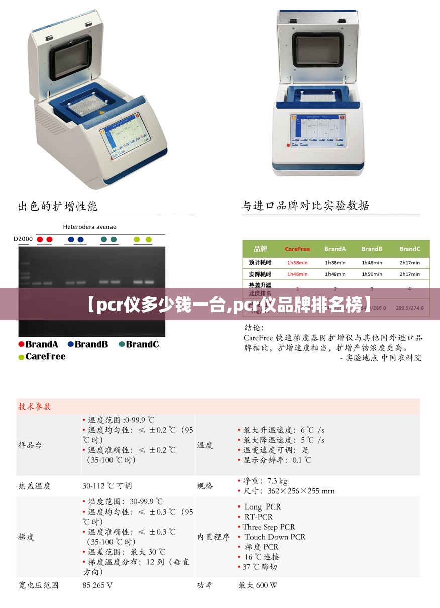 【pcr仪多少钱一台,pcr仪品牌排名榜】
