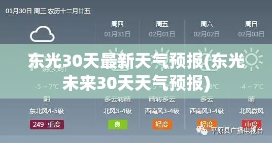 东光30天最新天气预报(东光未来30天天气预报) 东光30天最新天气预报(东光未来30天天气预报)