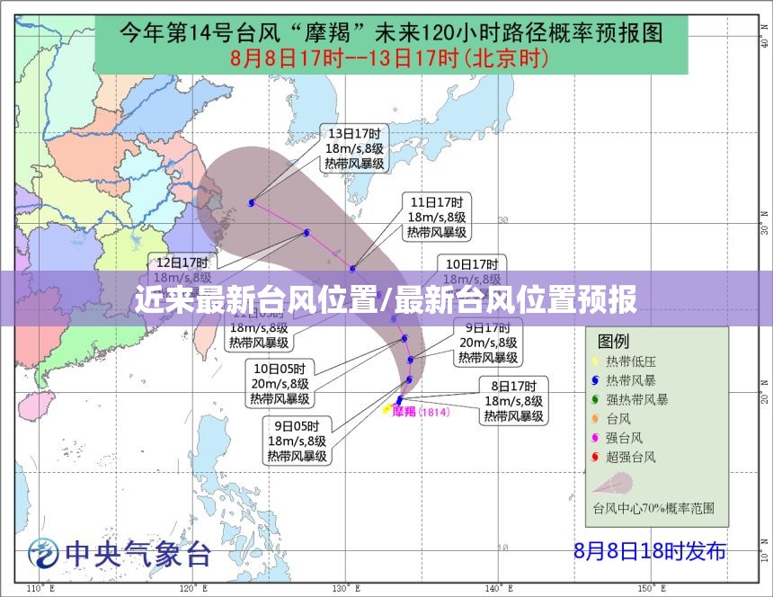 近来最新台风位置/最新台风位置预报