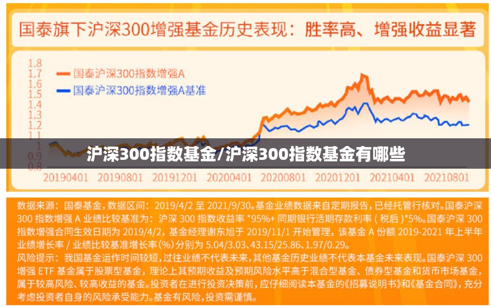 沪深300指数基金/沪深300指数基金有哪些