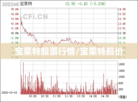 宝莱特股票行情/宝莱特股价