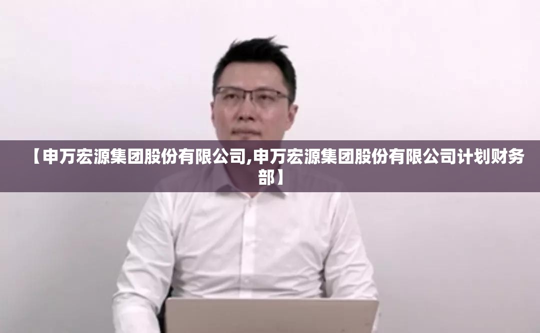 【申万宏源集团股份有限公司,申万宏源集团股份有限公司计划财务部】 【申万宏源集团股份有限公司,申万宏源集团股份有限公司计划财务部】