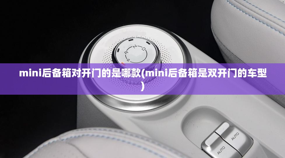 mini后备箱对开门的是哪款(mini后备箱是双开门的车型)