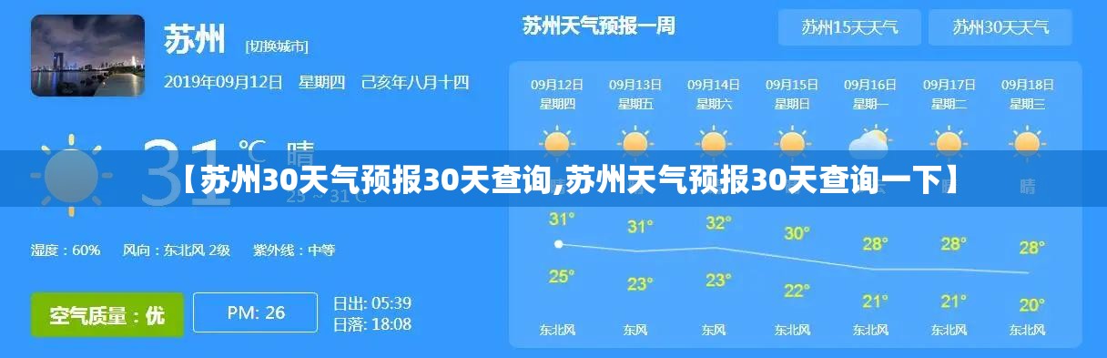 【苏州30天气预报30天查询,苏州天气预报30天查询一下】 【苏州30天气预报30天查询,苏州天气预报30天查询一下】