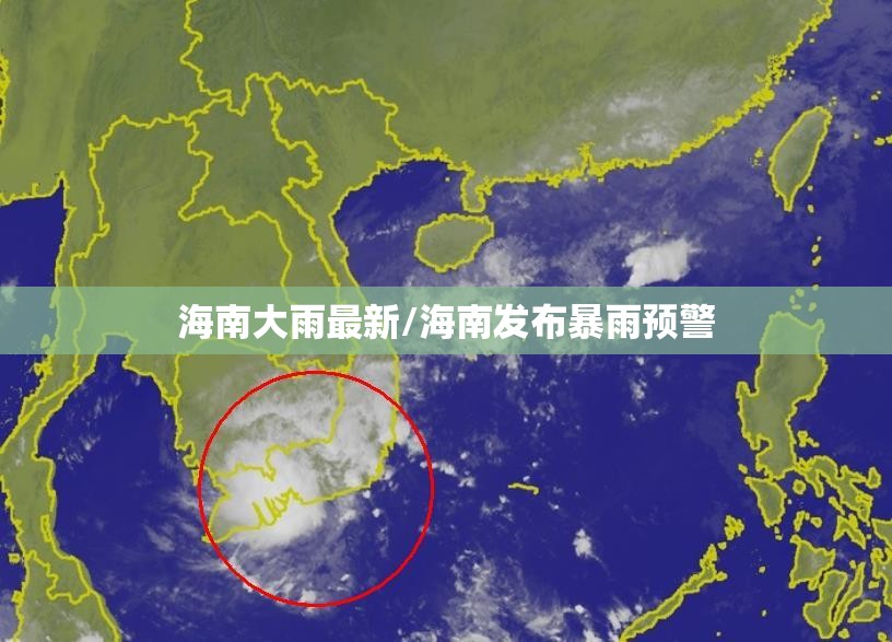 海南大雨最新/海南发布暴雨预警 海南大雨最新/海南发布暴雨预警