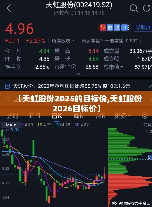 【天虹股份2025的目标价,天虹股份2026目标价】 【天虹股份2025的目标价,天虹股份2026目标价】