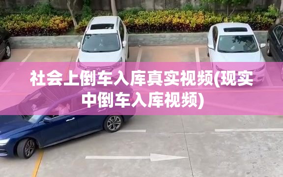 社会上倒车入库真实视频(现实中倒车入库视频) 社会上倒车入库真实视频(现实中倒车入库视频)