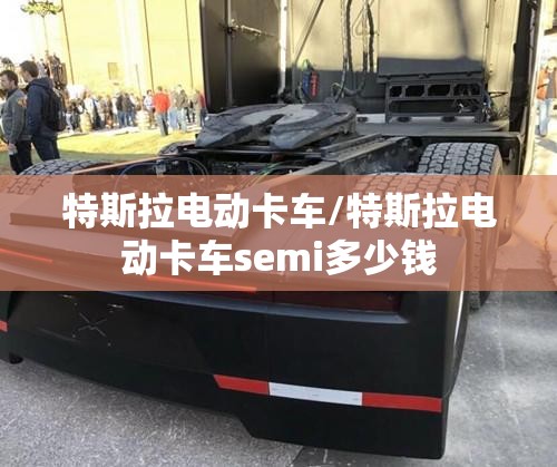 特斯拉电动卡车/特斯拉电动卡车semi多少钱