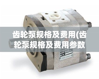齿轮泵规格及费用(齿轮泵规格及费用参数) 齿轮泵规格及费用(齿轮泵规格及费用参数)